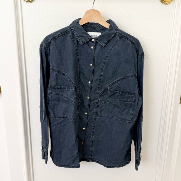 BASH Tops - BA&SH Paris Lady Shirt button Down Blouse